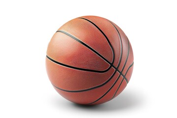 Basketball isolated on a white background