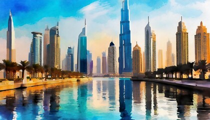 panorama of the city