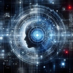 Obraz premium Digital background ideal for technological operations beautiful pic