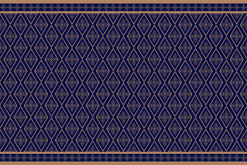 Geometric pattern Traditional tribal style, pixel embroidery geometric pattern. beautiful background pattern Fabric patterns for clothes, dresses, carpets, curtains, sarongs, saris, scarves, batik.