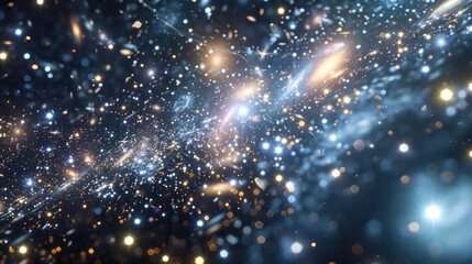 Obraz premium background with particles