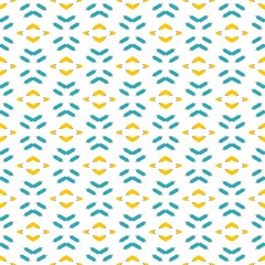 Illustration of vibrant seamless kaleidoscopic patterns