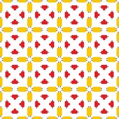 Obraz premium Illustration of vibrant seamless kaleidoscopic patterns
