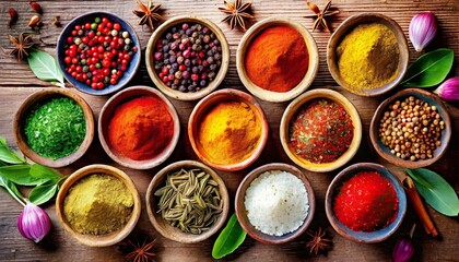 spices in a bowl