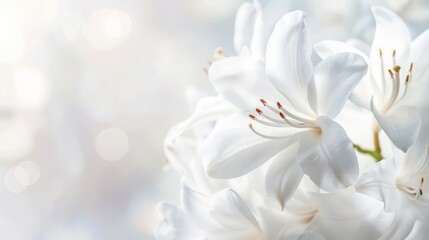 Obraz premium light white background 