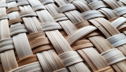 Fototapeta premium background of a woven basket