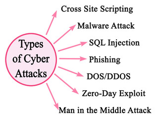 Seven  Types of Cyber Attacks