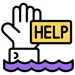 Perfect design icon of help

