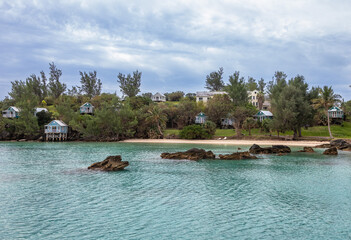Exposure of the 9 Beaches Hotel, an Eco Friendly resort located at Daniel's Head, on the western...