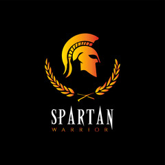  The Mighty Spartan Warrior Logo Design Unleashing Gaming Thrills for a Legendary Virtual Odyssey