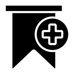 Premium download icon of add bookmark

