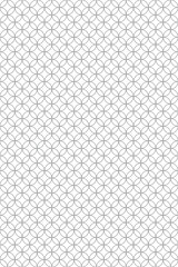 Fototapeta premium Diamond Curve Texture Pattern. Line Art Geometric Seamless Pattern. Minimalistic Vector Graphic Pattern. 