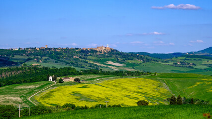 Naklejka premium Val d'Orcia