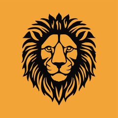 Obraz premium lion head illustration 
