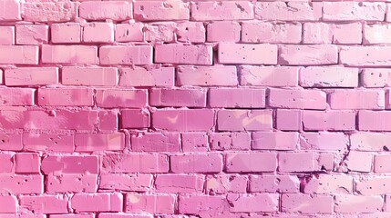 Pastel pink brick wall textured background