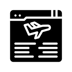 website glyph icon