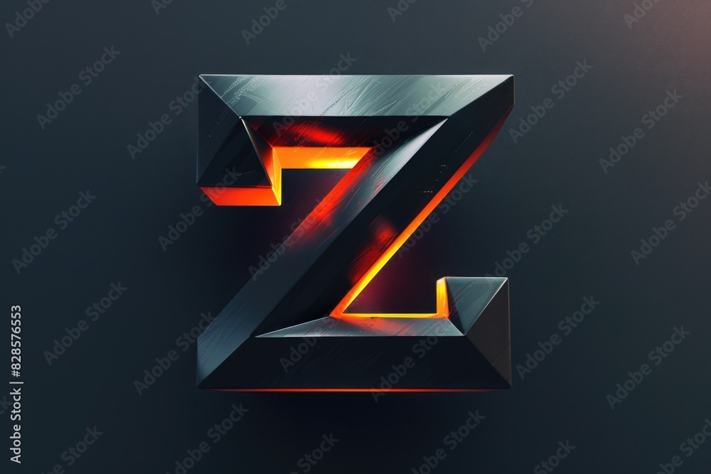 Poster illuminated letter 