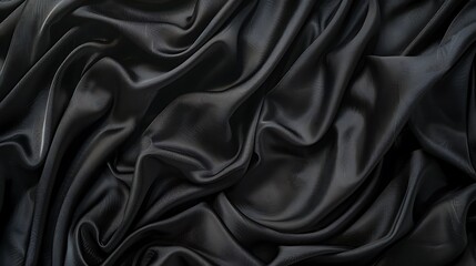 Fototapeta premium silk, satin, fabric, textile, texture, material, cloth, luxury, backgrounds, fashion, smooth, backdrop, pattern, decoration, shiny, black, soft, wave, clothing, textured, drapery, curtain, bedding, cu