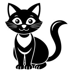  a-cat-vector-cartoon-art illustration 