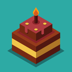 cake vector illustration