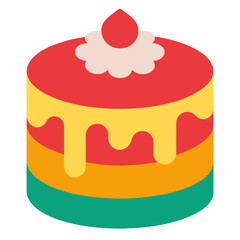 cake vector illustration