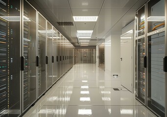 Data Center Racks - Technology Server Room