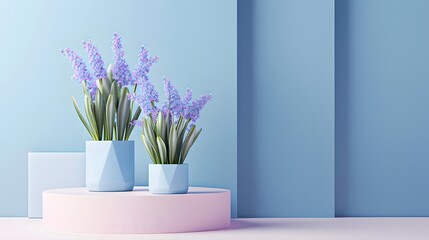 Beauty flower with generative AI technology