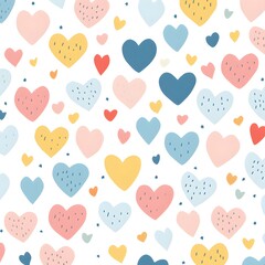pattern with hearts