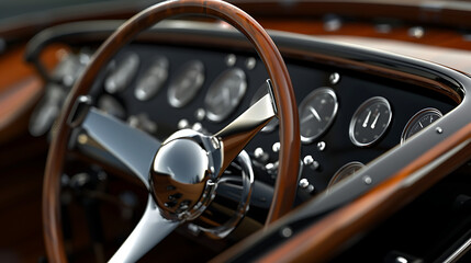 Steering wheel, a metaphor for controlling the direction of an organization