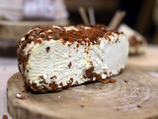 queso artesanal de cabra rustico