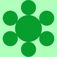 5 june World environment day banner, green environmental background 