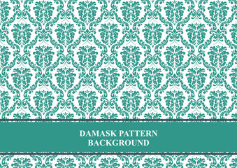 damask pattern seamles background