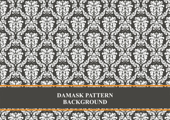 damask pattern seamles background