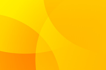 Yellow and orange curve vector background for corporate concept, template, poster, brochure, website, flyer design. Vector illustration	