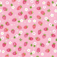 strawberry pattern
