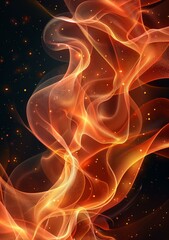 Fototapeta premium Blazing Fire