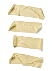 Naklejka premium adhesive tape sticky duct masking scotch background torn paper piece label message note repair