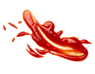 ketchup stain fleck  food drop tomato sauce accident liquid splash dirty fleck red