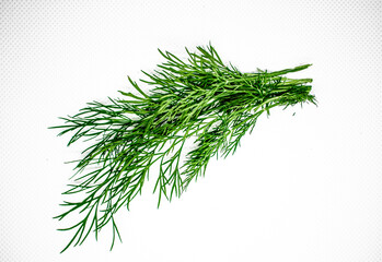 Dill is an aromatic green herb that tastes grassy with anise overtones
