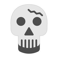 Skull Flat Icon