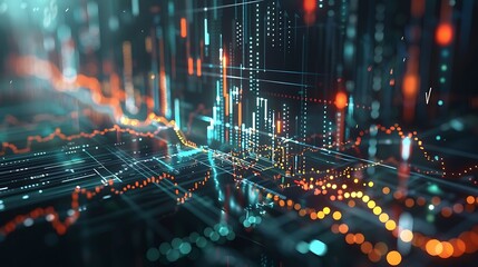 coin, banking, investment, business, illustration, currency, cyberspace, finance, futuristic, growth, horizontal, signs, virtual, wealth, color image, mining, technology, bitcoin, blockchain, bright, 