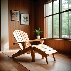 chair and table