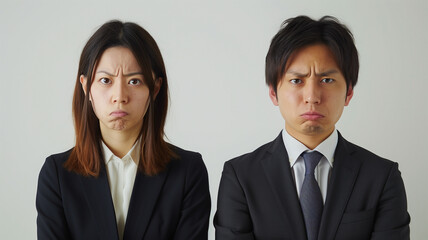 怒る ビジネスマン ビジネスウーマン