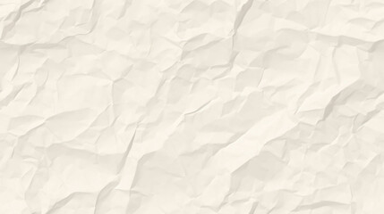 Obraz premium white crumpled paper background texture