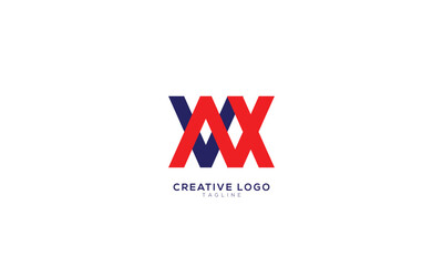VAX AXV XAV Abstract initial monogram letter alphabet logo design