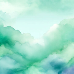 Elegant presentation background with a soft watercolor wash effect