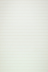 white line paper texture background,  blank sheet notebook