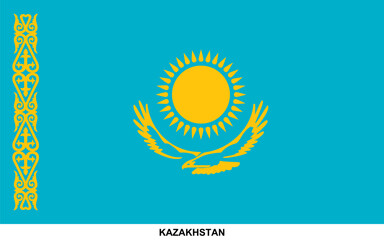 Flag of KAZAKHSTAN, KAZAKHSTAN national flag