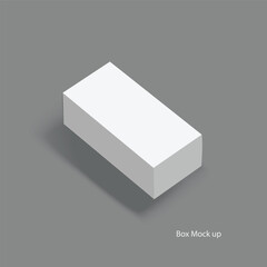 a white box mock up for product display mockup templates