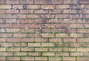 brick wall, vintage rustic style texture